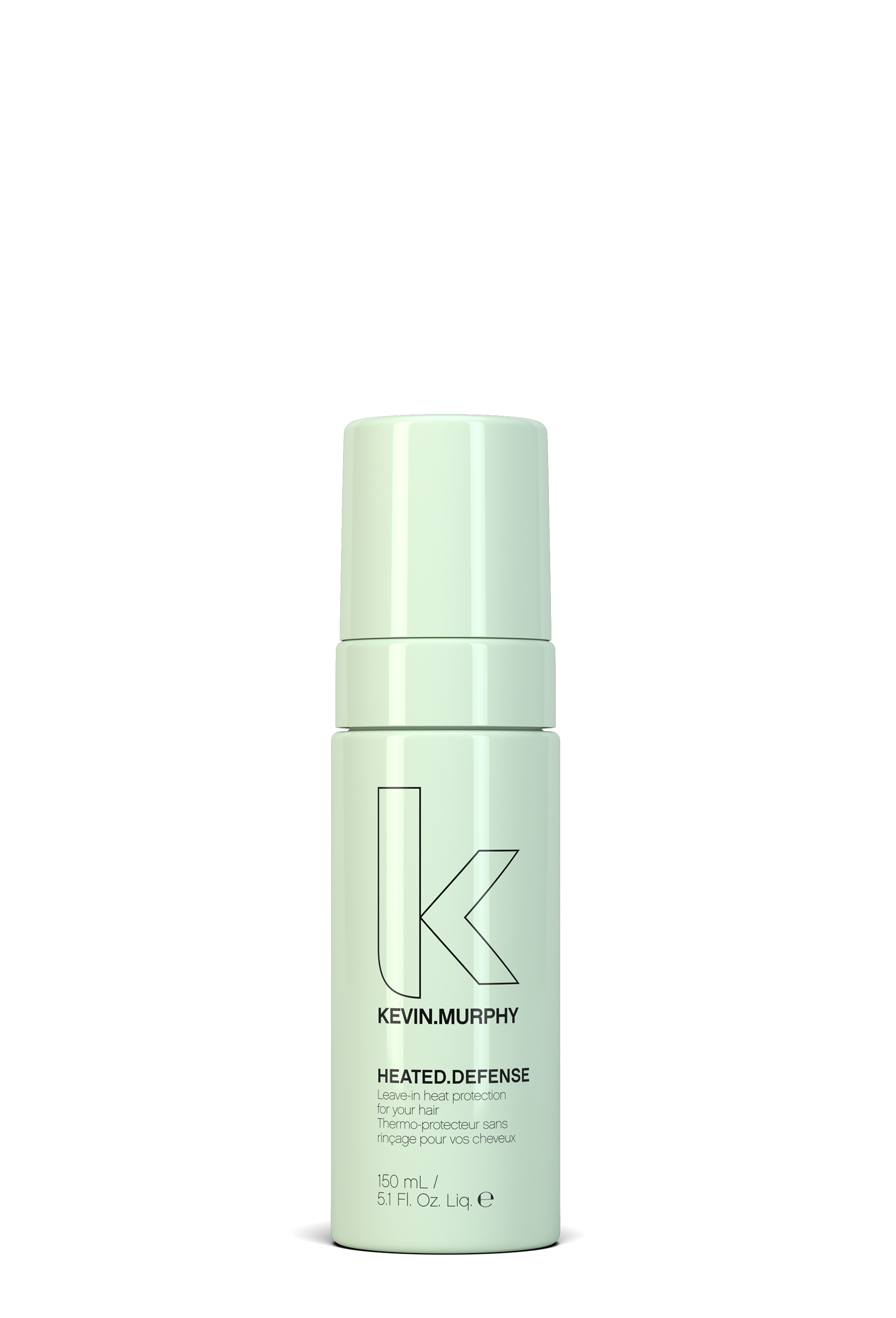 HEATED. DEFENSE - Weightless Heat Protection for Hair - Up to 232°C / 450°F - 150ml - KEVIN. MURPHY